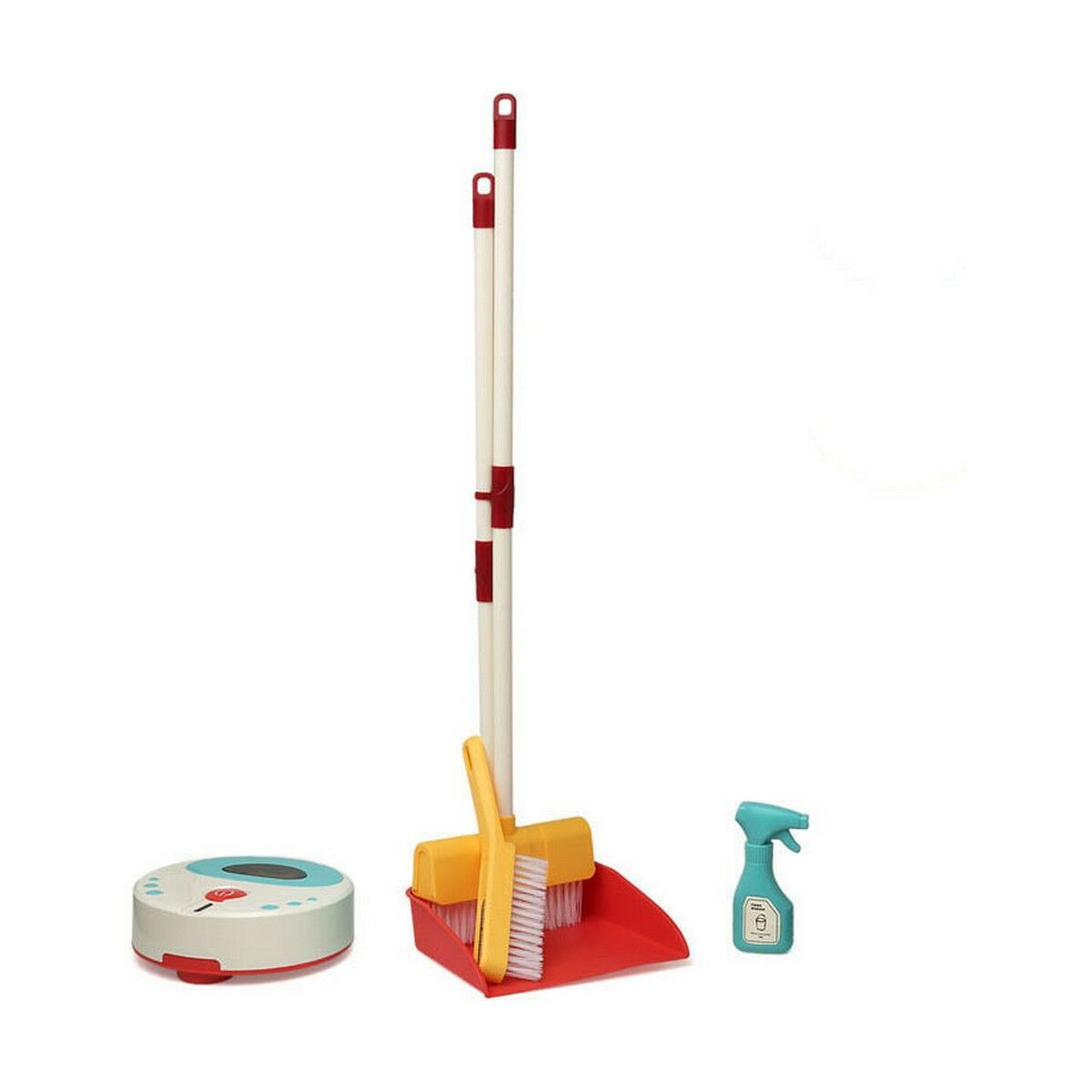 Elektrisches Reinigungs-Set für Kinder – Mit Zubehör (49 x 26 cm)