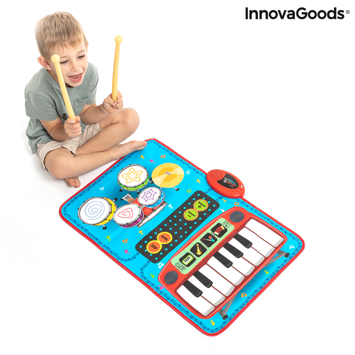2-in-1 Musikalische Spielmatte Beats'n'Tunes von InnovaGoods