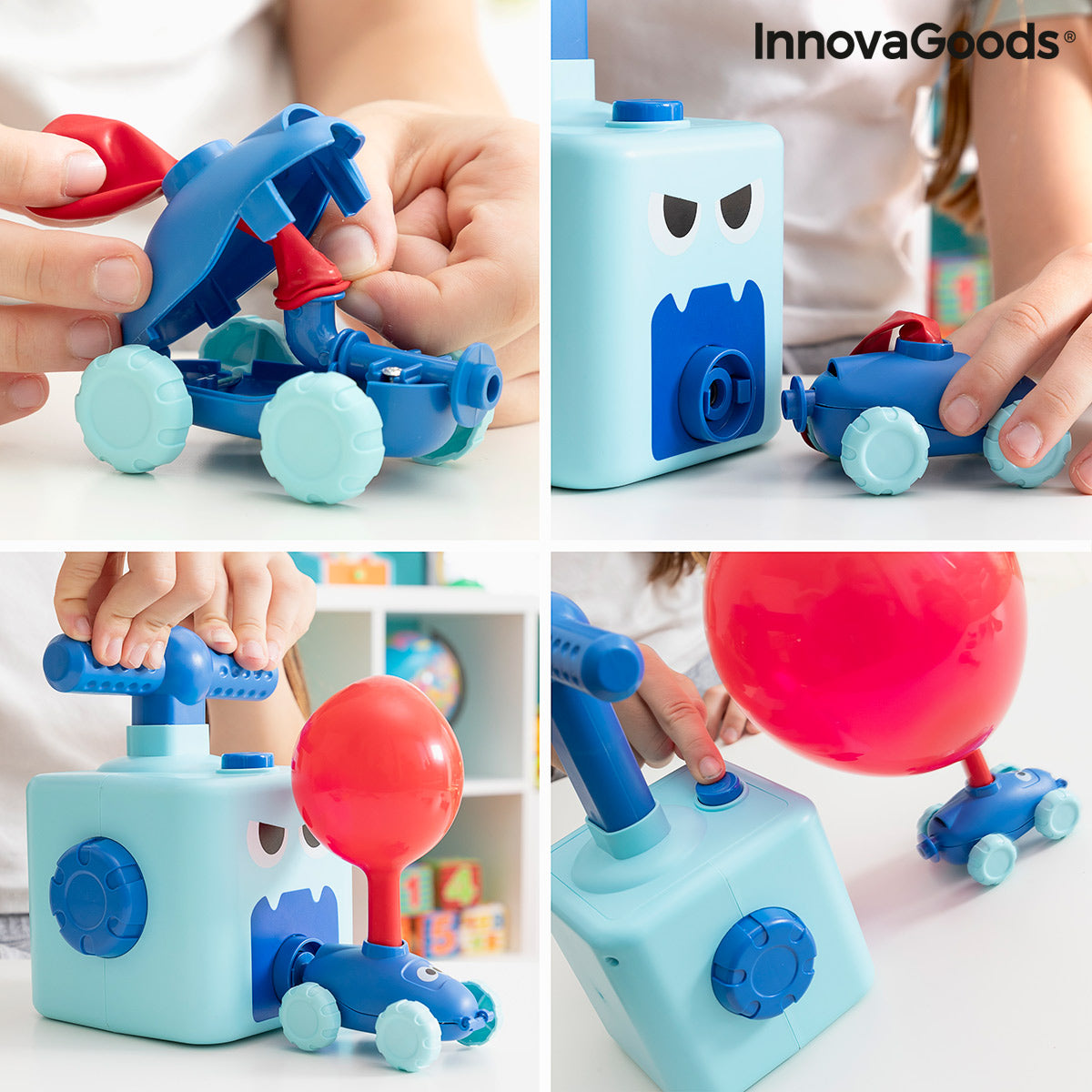 2-in-1-Auto- und Ballonwerfer-Spielzeug – Coyloon von InnovaGoods