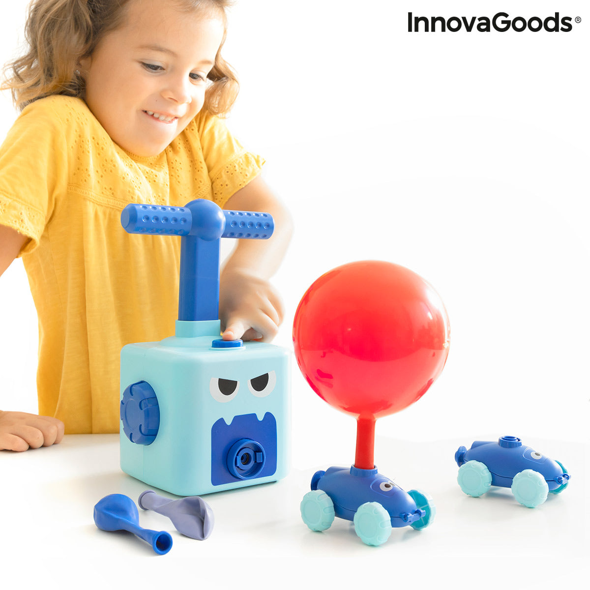 2-in-1-Auto- und Ballonwerfer-Spielzeug – Coyloon von InnovaGoods