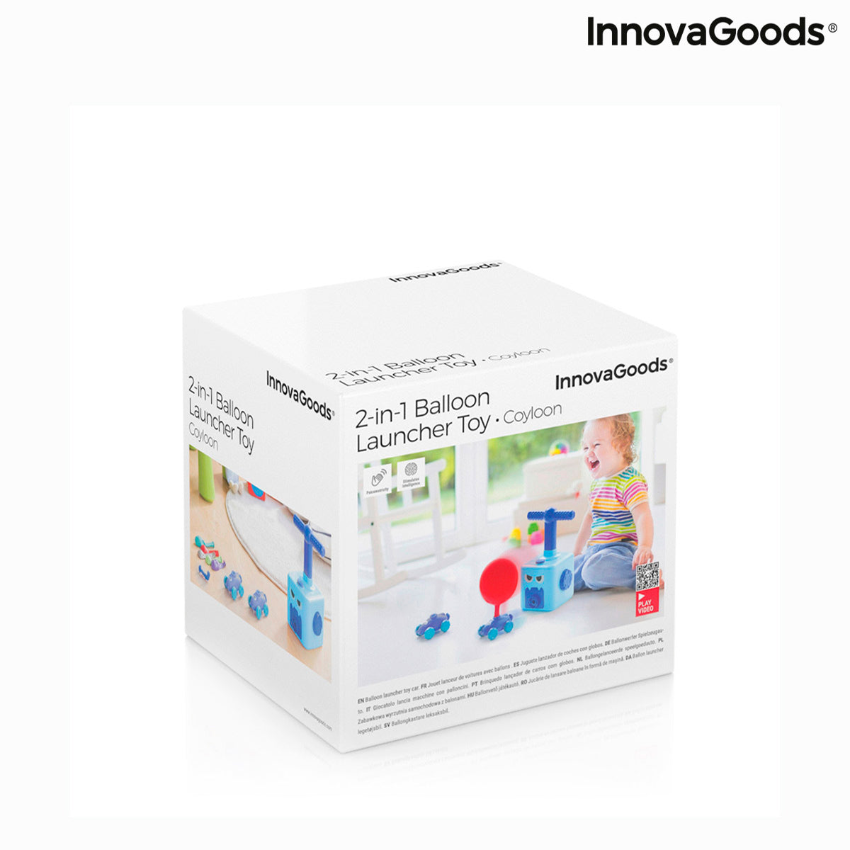 2-in-1-Auto- und Ballonwerfer-Spielzeug – Coyloon von InnovaGoods