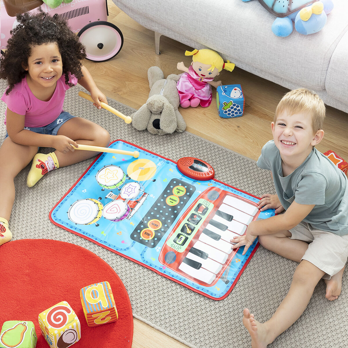 2-in-1 Musikalische Spielmatte Beats'n'Tunes von InnovaGoods