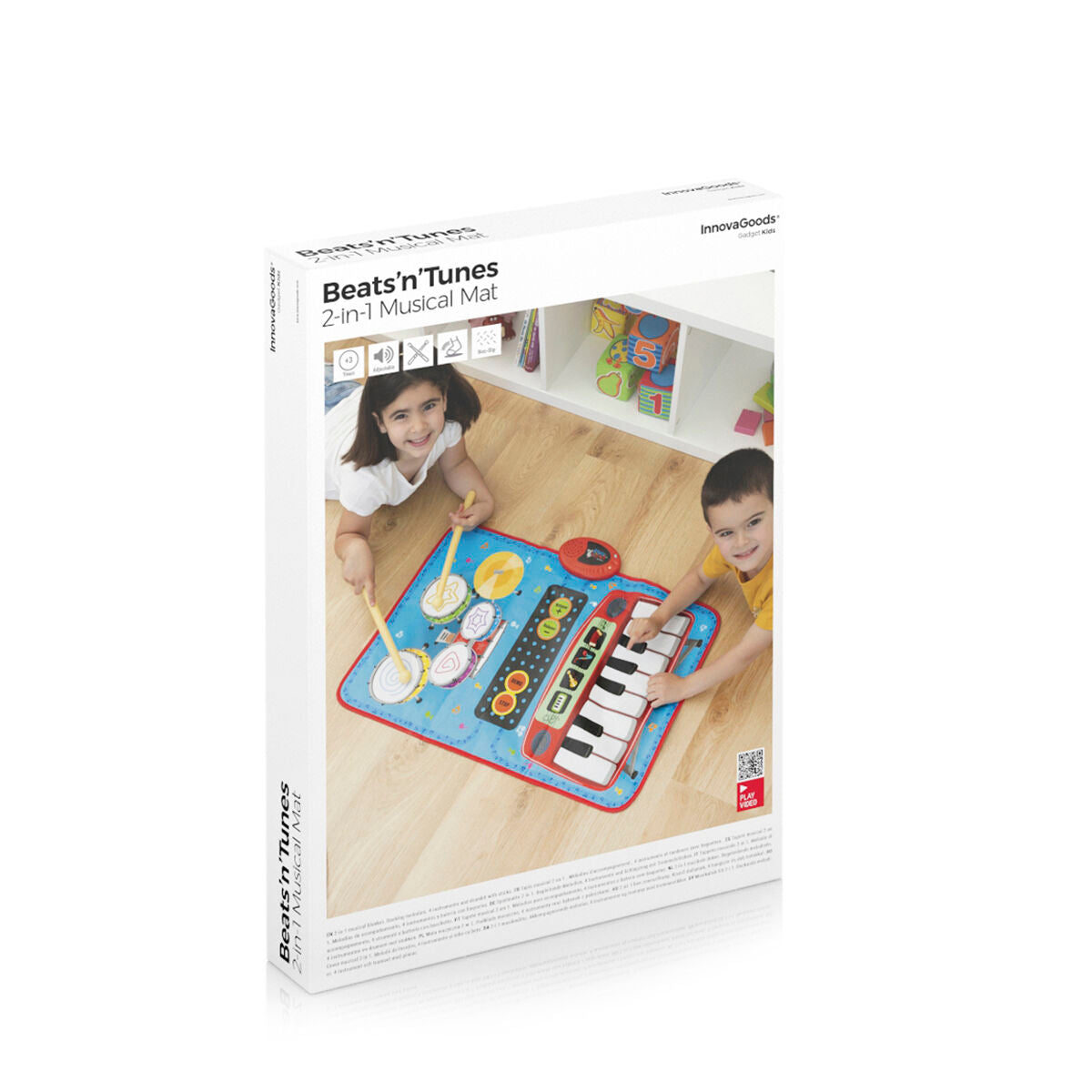 2-in-1 Musikalische Spielmatte Beats'n'Tunes von InnovaGoods