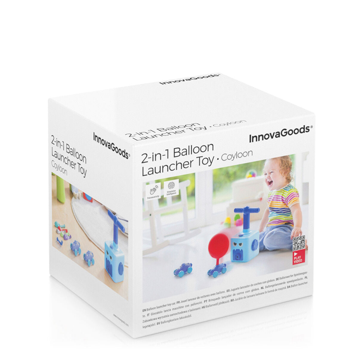 2-in-1-Auto- und Ballonwerfer-Spielzeug – Coyloon von InnovaGoods