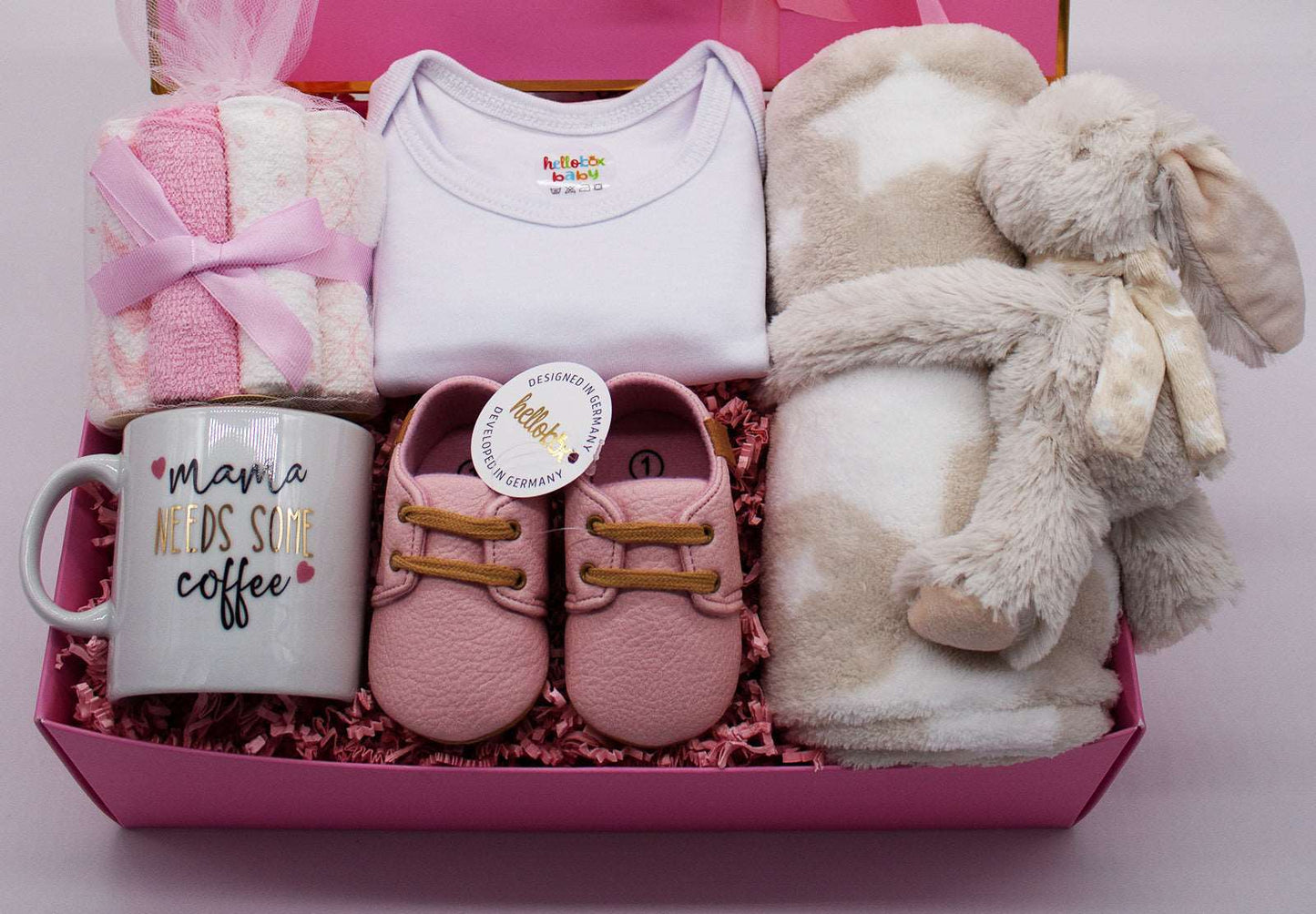 Hellobox Baby Geschenkset (17 Teile) – Für Neugeborene, Jungen & Mädchen