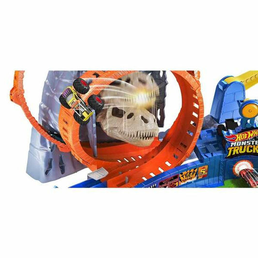 Hot Wheels Monster Trucks Rennstrecke – T-Rex Vulkan Arena (GYL14)
