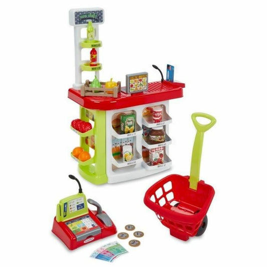 Ecoiffier Supermarkt-Spielset mit Spielkasse & Zubehör für Kinder