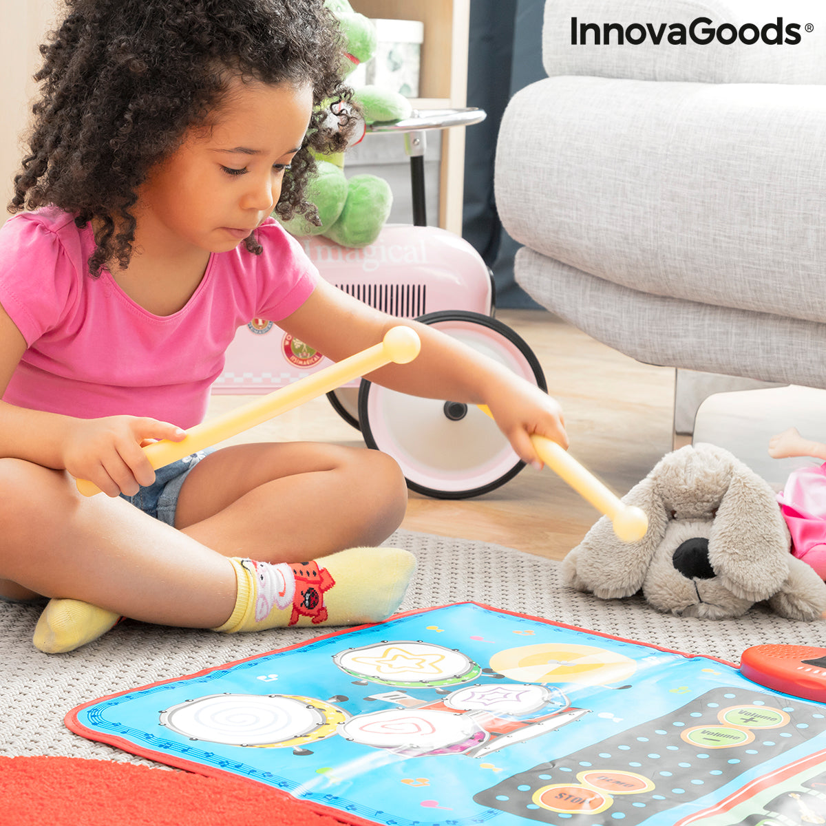 2-in-1 Musikalische Spielmatte Beats'n'Tunes von InnovaGoods