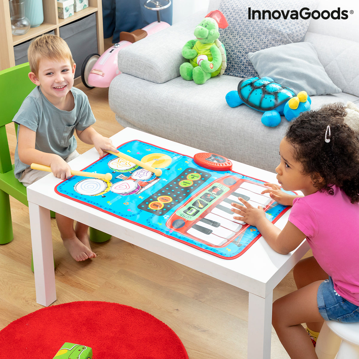 2-in-1 Musikalische Spielmatte Beats'n'Tunes von InnovaGoods