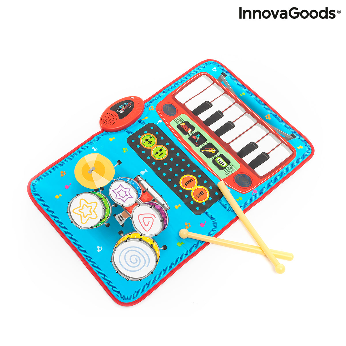 2-in-1 Musikalische Spielmatte Beats'n'Tunes von InnovaGoods