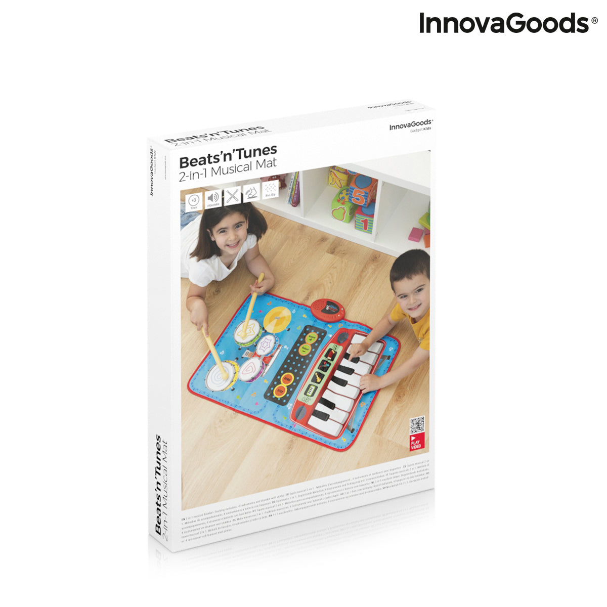 2-in-1 Musikalische Spielmatte Beats'n'Tunes von InnovaGoods