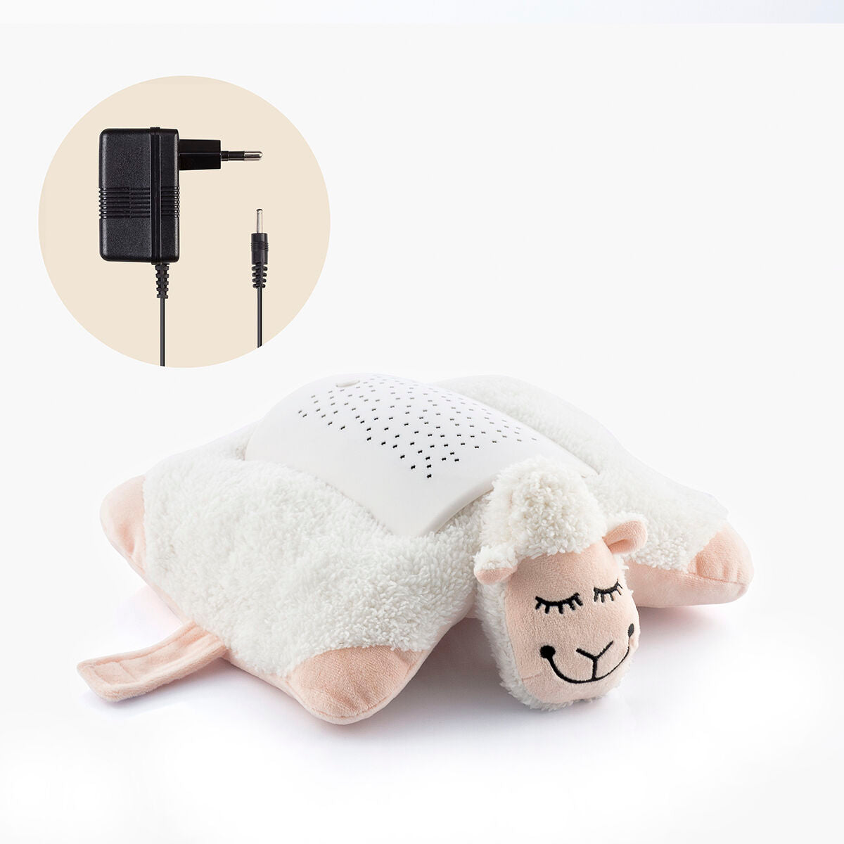 InnovaGoods® Plüsch-Schaf Sternenprojektor – Weiches Nachtlicht für Kinder