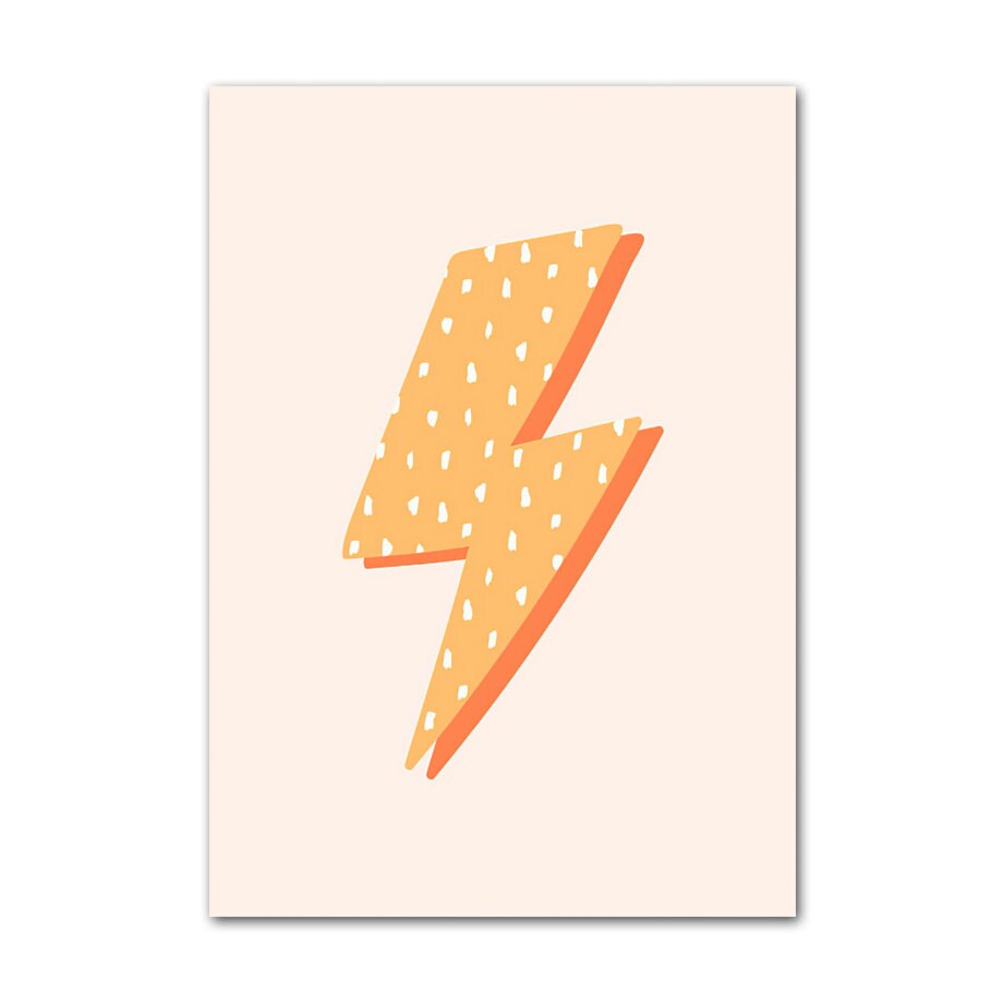 Poster Kinderzimmer Löwe Sonne Blitz Zitat  I Kinderzimmer Bilder I Wand Deko I Kunst Druck I Deko Print I ohne Rahmen-9